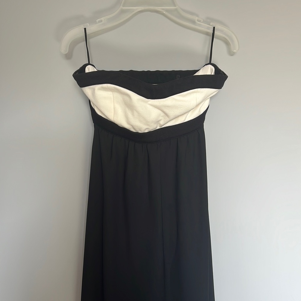 Formal strapless dress